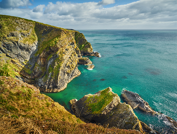  Paysage c?tier panoramique à Cork, en Irlande.