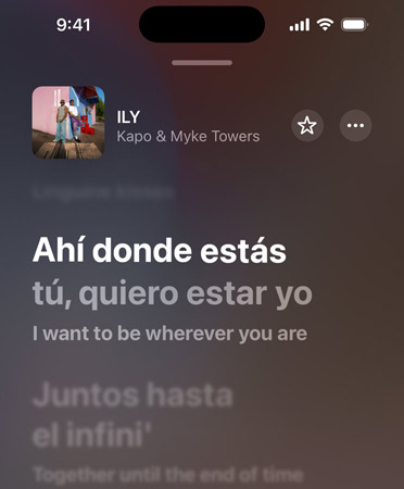 Traducción de la Letra de ILY por Kapo & Myke Towers, de espa?ol a inglés, que se reproduce en Apple Music