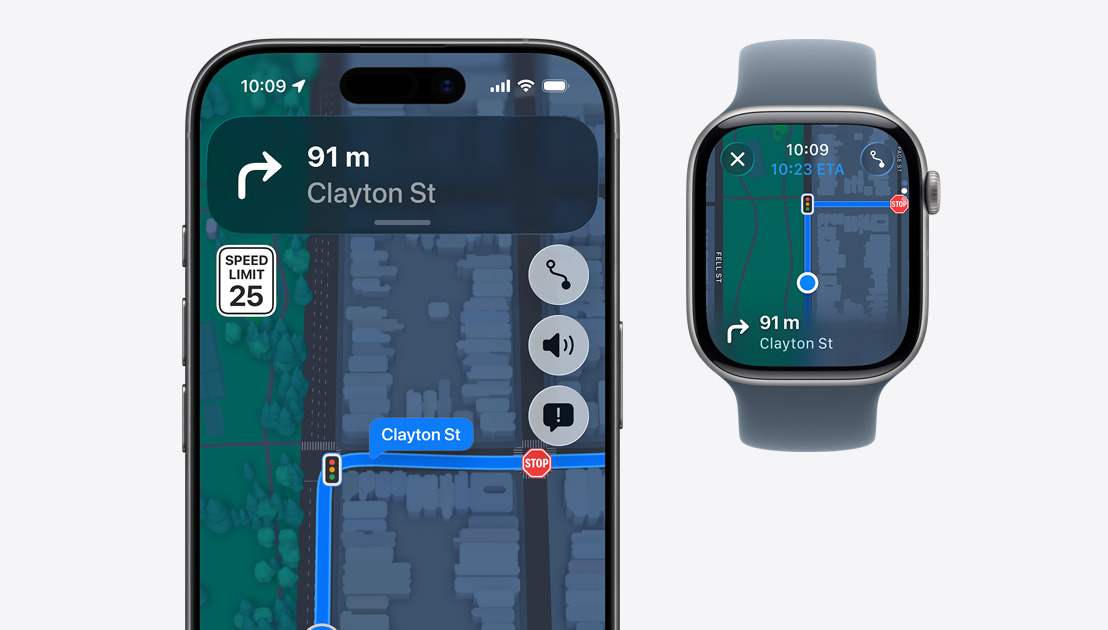 iPhone 17, Apple Watch Series 11, részletes navigáció a Térképekben mindkét eszk?z?n
