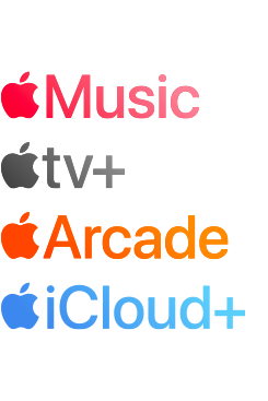 Appleのサービスの一覧：Apple Music、Apple TV Plus、Apple Arcade、Apple iCloud Plus