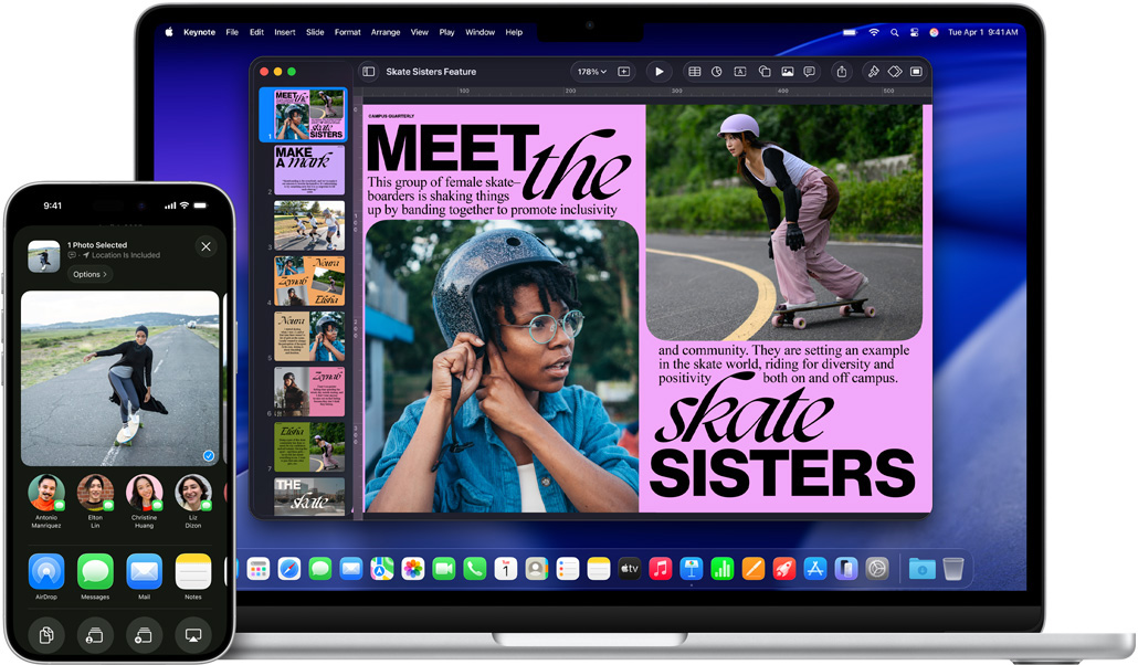 ?? ?? ???? iPhone 16 Plus? Keynote ????? ???? MacBook Air 13. iPhone?? ??? ??? Keynote? ?????? ???? ????.