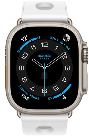 Apple Watch Hermès Ultra 3? ????? ?? ?????????? ???????? ?????? ?????? Hermès Circulaire? ????????: ?????? ?????? ??????? ?????? ?? ?????? ????? ?????? ??? ?????????? ????? Scub'H Diving?? ??? blanc?