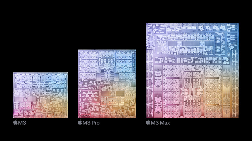 ???? ??????? M3 ?M3 Pro ?M3 Max.
