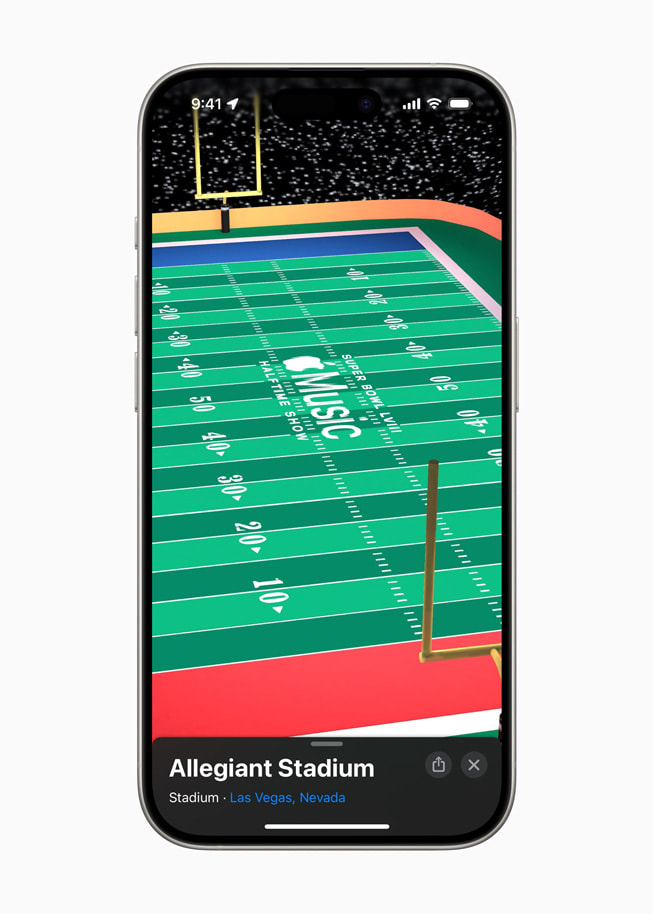 ?? ????? ???? Allegiant Stadium ???? ?? ????? ????? Apple.