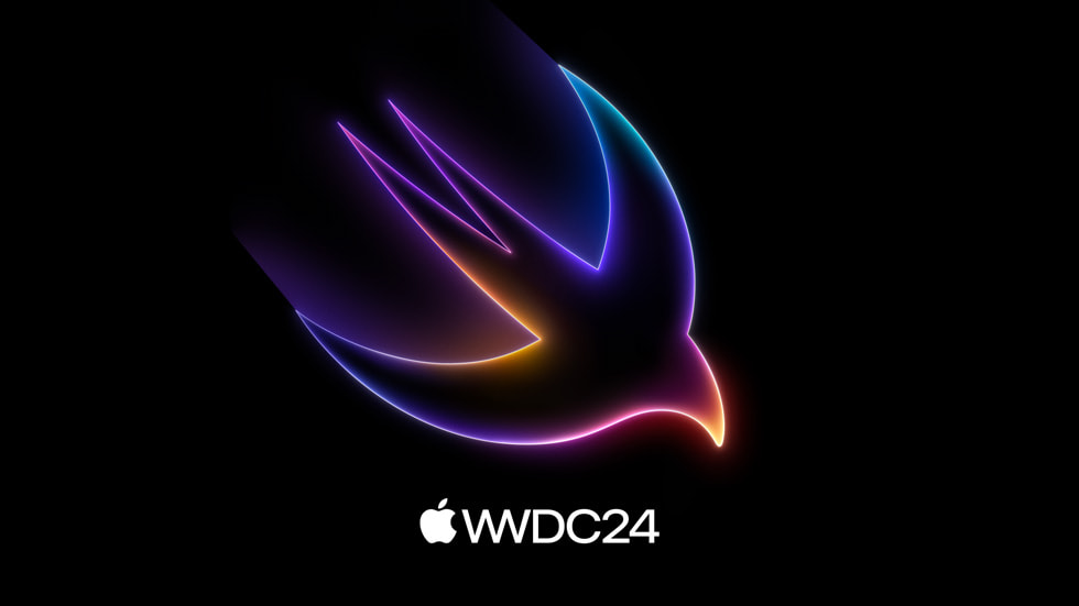 WWDC24 logosunu g?steren bir grafik.