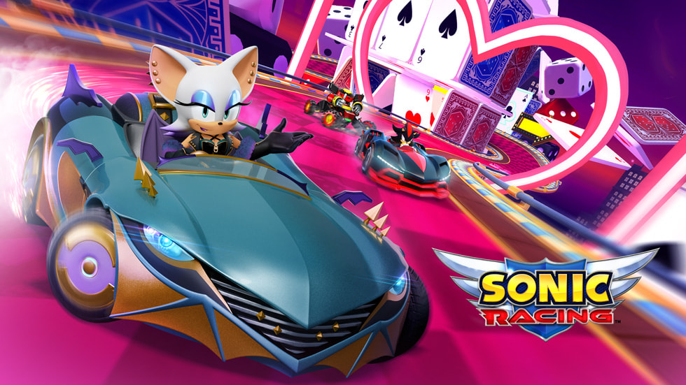 Artwork dari Sonic Racing oleh SEGA.