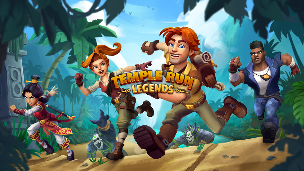 Tampilan gambar dari game Temple Run: Legends.