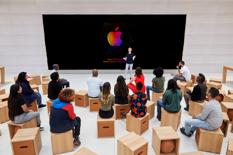 The Forum at Apple Fifth Avenue.