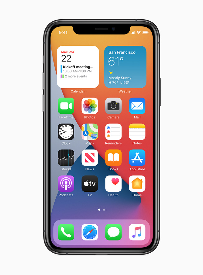 iPhone 11 Pro’da yeni Ana Ekran’daki ara? tak?mlar? g?rüntüleniyor. 