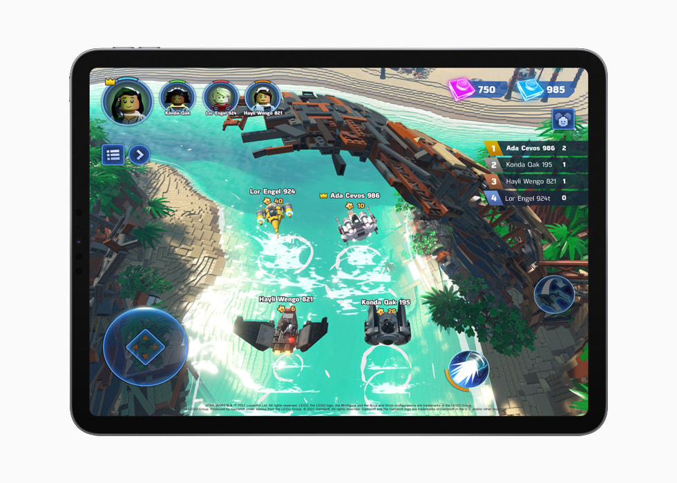 LEGO? Star Wars?: Castaways running on iPad Pro in silver.