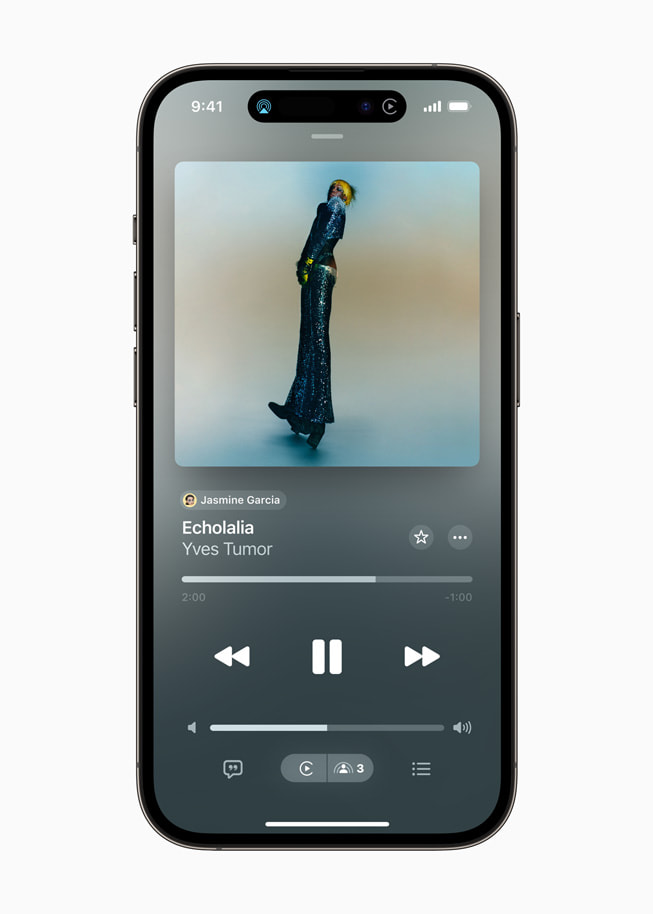 iPhone 14 Pro ???? ????? ????? ?????? Yves Tumor ???????? ???? ?????? ??????? ?? Apple Music.