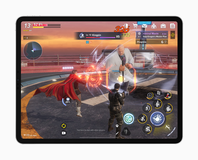 Netmarble Corporation’?n geli?tirdi?i “MARVEL Future Revolution” adl? oyundan bir sahne.