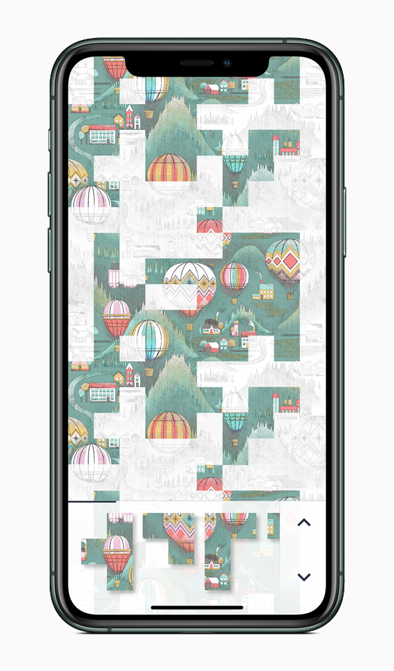 iPhone 11 Pro’da “Patterned” oynan?rken.