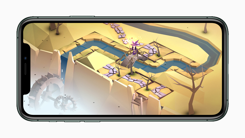 iPhone 11 Pro’da “The Enchanted World” oynan?rken.
