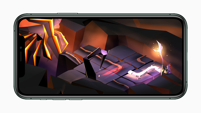 iPhone 11 Pro’da “The Enchanted World” oynan?rken.