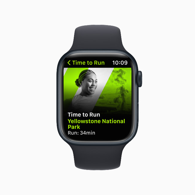 Mùa th? hai c?a Time to Run (Th?i Gian Ch?y B?) có C?ng Viên Qu?c Gia Yellowstone t?i Wyoming và Mexico City trên Apple Watch Series 8.