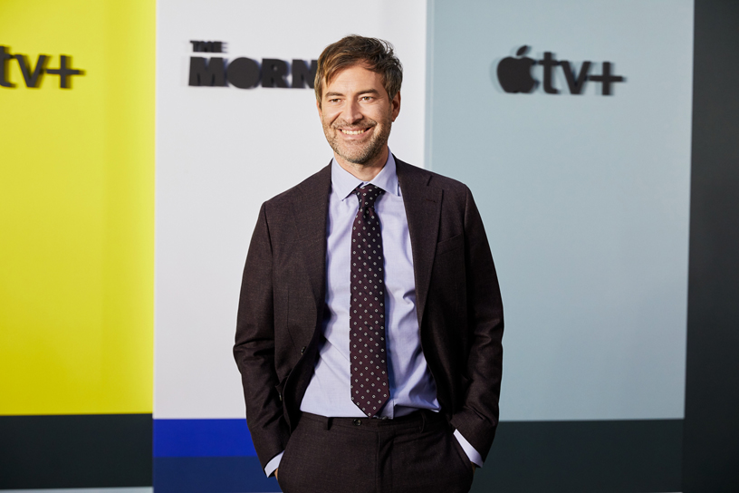 Mark Duplass at the?global?premiere of “The Morning Show.”