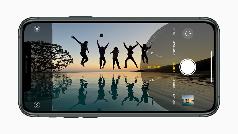 iPhone’da Geni? kamera ekran?.