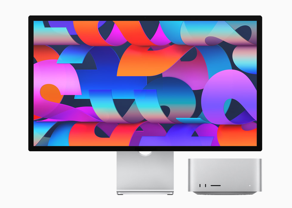 Mac?Studio ve Studio?Display g?steriliyor.