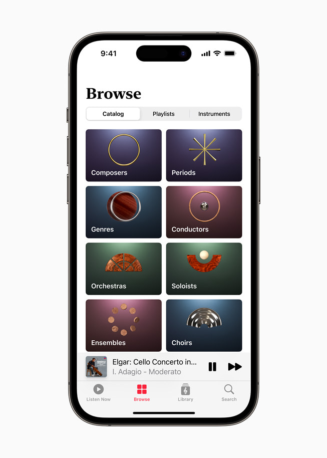 ????? ??????? "????" ?????? ?? Apple?Music?Classical.