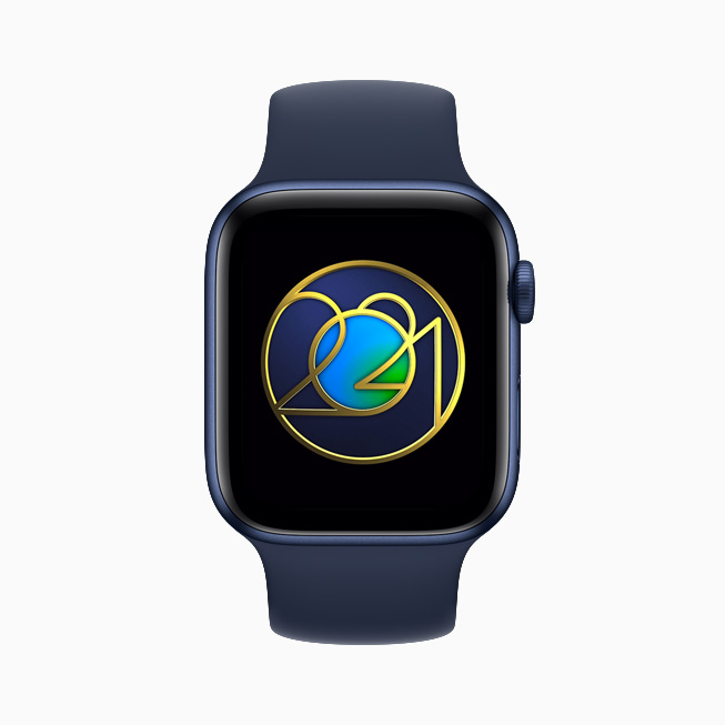 Apple Watch Series 6’da Dünya Günü ?dülü g?steriliyor 