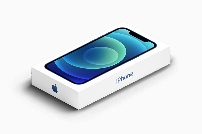 L’emballage extérieur de l’iPhone?12.