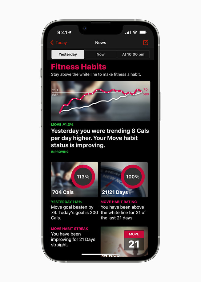 iPhone’da HeartWatch uygulamas? g?steriliyor.