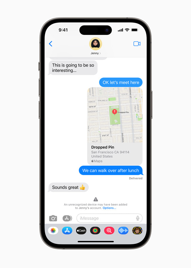 iPhone?14?Pro’da iMessage Ki?i Anahtar? Do?rulama ?zelli?i g?steriliyor.