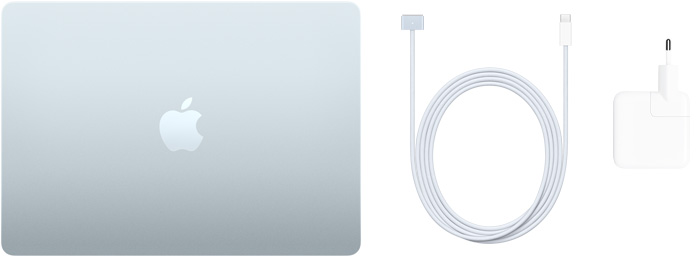13?calowy MacBook Air, przewód z USB?C na MagSafe 3 i zasilacz USB?C o mocy 30 W