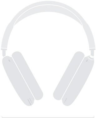 AirPods Max 正面的插圖，展示寬度 168.6 公釐。