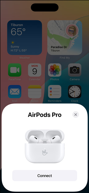 Párování gravírovanych AirPod??Pro s?iPhonem.
