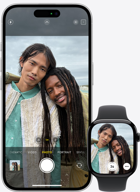 Le même appel peut être pris sur l’iPhone 16 et sur l’Apple Watch